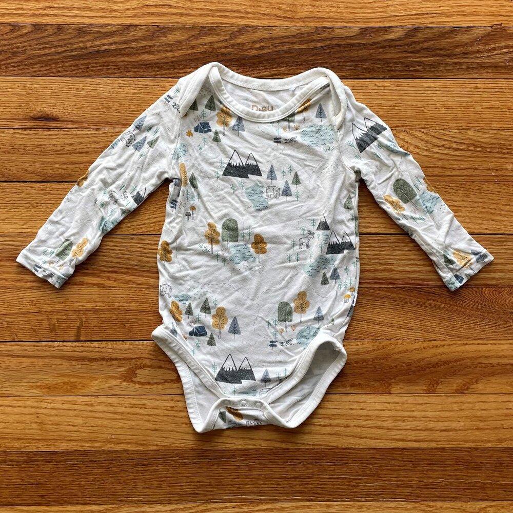 Little Sleepies Let's Explore Bodysuit Size 6-12 Month